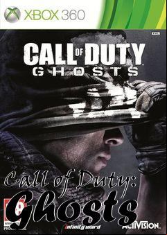 Box art for Call of Duty: Ghosts