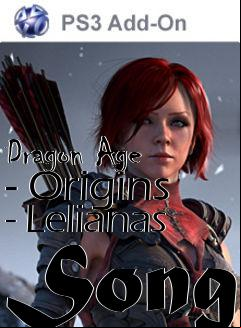 Box art for Dragon Age - Origins - Lelianas Song