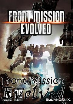Box art for Front Mission Evolved