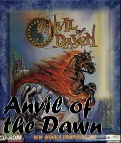 Box art for Anvil of the Dawn