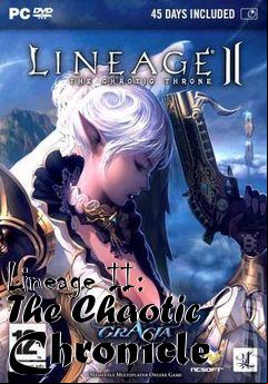 Box art for Lineage II: The Chaotic Chronicle