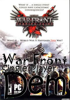 Box art for War Front Single Player Demo