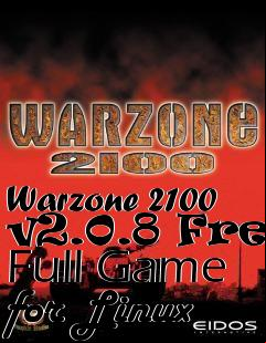 Box art for Warzone 2100 v2.0.8 Free Full Game for Linux