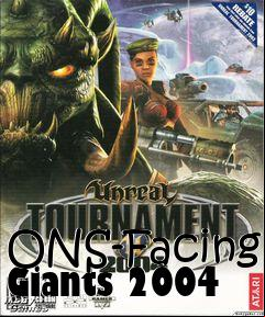 Box art for ONS-Facing Giants 2004