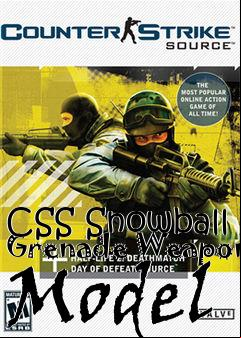 Box art for CSS Snowball Grenade Weapon Model