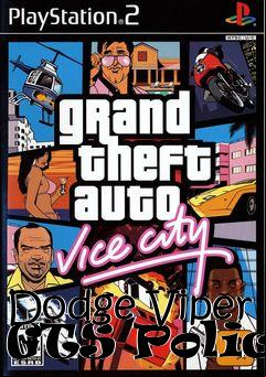 Box art for Dodge Viper GTS Police
