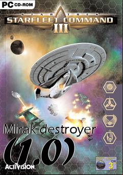 Box art for Mirak destroyer (1.0)