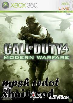 Box art for mpsh redot xhair cod