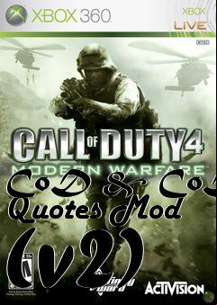 Box art for CoD & CoDUO Quotes Mod (v2)