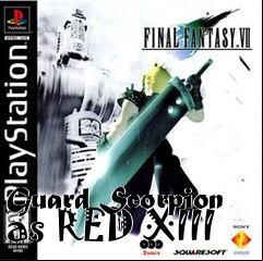 Box art for Guard Scorpion as RED XIII