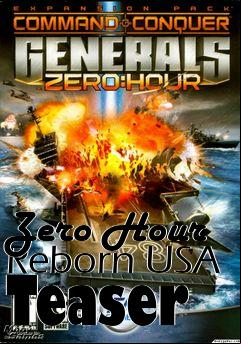 Box art for Zero Hour Reborn USA Teaser