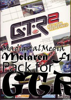 Box art for MadigitalMedia Mclaren F1 Pack for GTR2