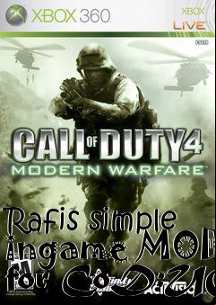 Box art for Rafis simple ingame MOD for CoD:UO