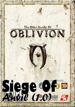 Box art for Siege Of Anvil (1.0)