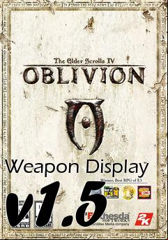 Box art for Weapon Display v1.5