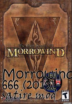 Box art for Morrowind 666 (2019) satire mod