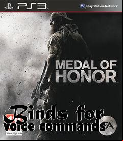 Box art for Binds for voice commands