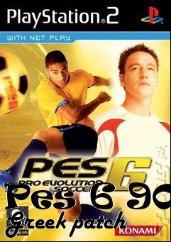 Box art for Pes 6 90s Greek patch