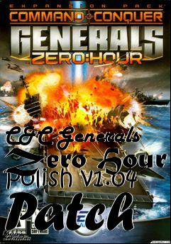 Box art for C&C Generals Zero Hour Polish v1.04 Patch