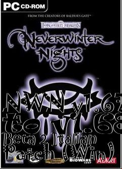Box art for NWN v1.67 to v1.68 Beta 2 Italian Patch (Win)
