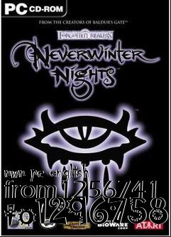Box art for nwn pc english from1256741 to1296758
