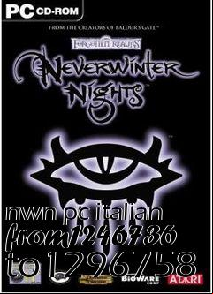 Box art for nwn pc italian from1246736 to1296758