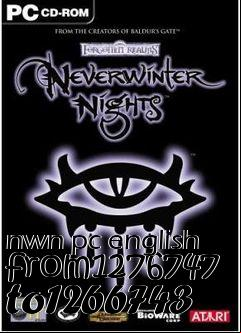 Box art for nwn pc english from1276747 to1266743
