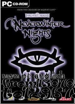 Box art for nwn pc english from1307041k to1296758