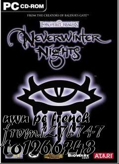 Box art for nwn pc french from1276747 to1266743