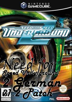 Box art for Need for Speed Underground 2 German v1.2 Patch