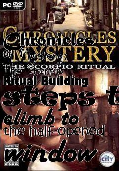 Box art for Chronicles Of Mystery: The Scorpio Ritual