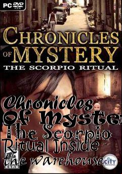 Box art for Chronicles Of Mystery: The Scorpio Ritual