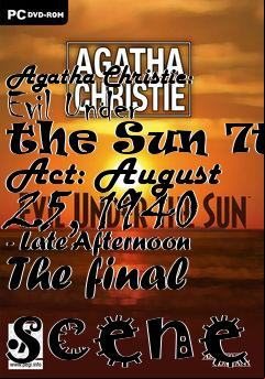 Box art for Agatha Christie: Evil Under the Sun