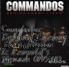 Box art for Commandos: Behind Enemy Lines