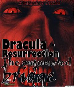Box art for Dracula - Resurrection