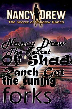 Box art for Nancy Drew - The Secret Of Shadow Ranch
