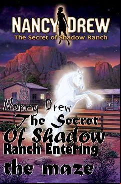 Box art for Nancy Drew - The Secret Of Shadow Ranch