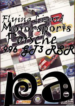 Box art for Flying Lizard Motorsports  Porsche 996 GT3 RSR pa