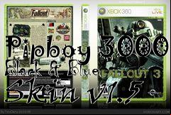 Box art for Pipboy 3000 Black & Blue Skin v1.5
