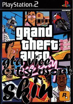 Box art for gta vice city worker skin