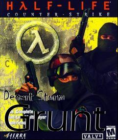 Box art for Desert Storm Grunt