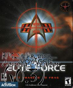 Box art for RPG-X Player Config Creator (v0.3)