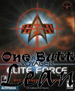 Box art for One Button Lean