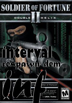Box art for interval respawn dem inf