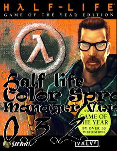 Box art for Half life Color Spray Manager Version 0.3.2