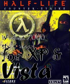 Box art for Windows 2000 style accel for XP & Vista
