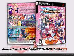 Box art for Arcana.Heart.3.LOVE.MAX-RELOADED+5trainer