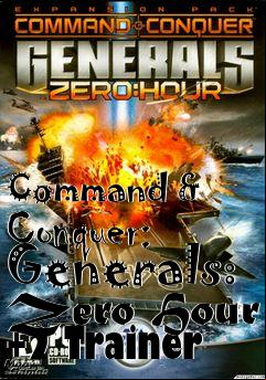 Box art for Command
& Conquer: Generals: Zero Hour +2 Trainer