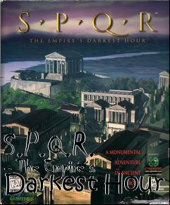Box art for S.P.Q.R. - The Empire�s Darkest Hour