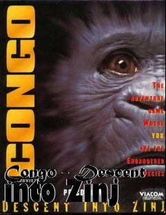 Box art for Congo - Descent into Zinj